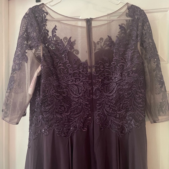 JJs House | Dresses | Nwt Jjs House Lace Chiffon Dress W Sequins In ...